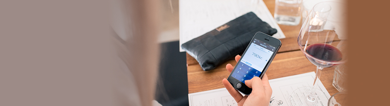 MobilePay på restaurant