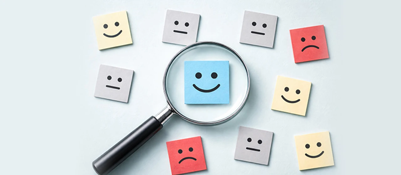 Post-it med smileys