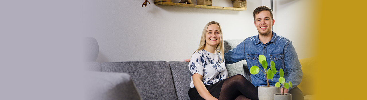 Kunder i sofa