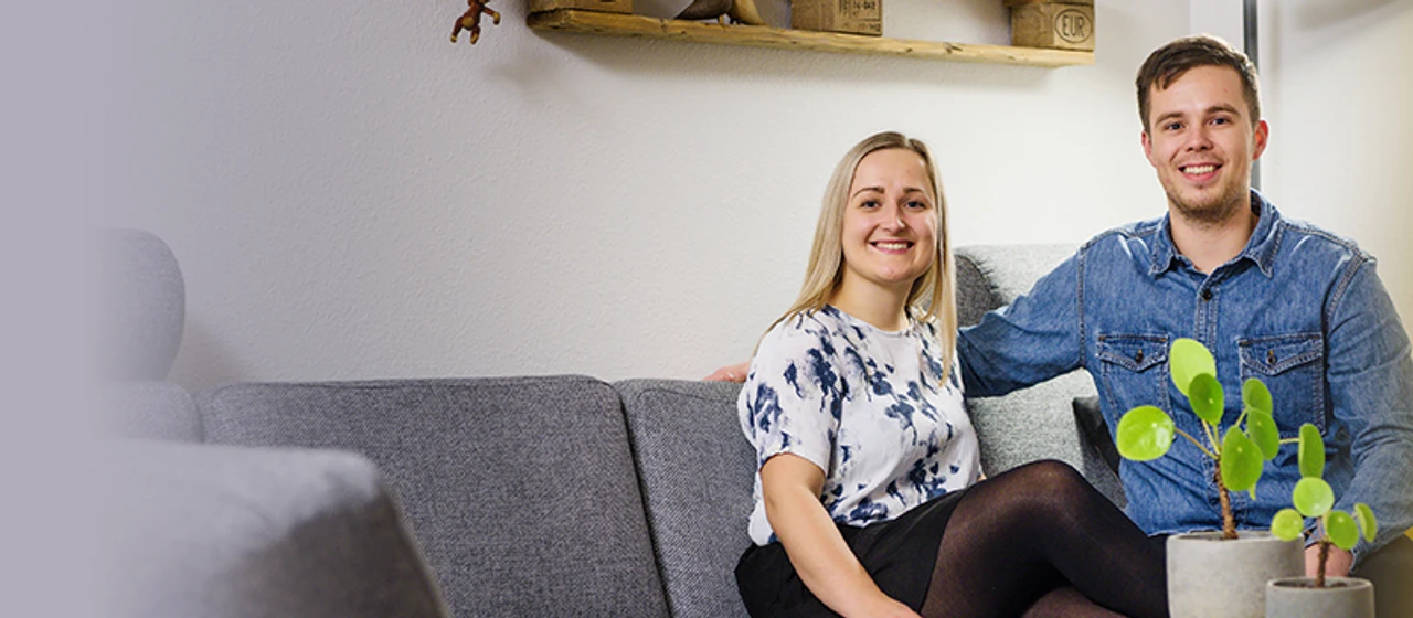 Kunder i sofa