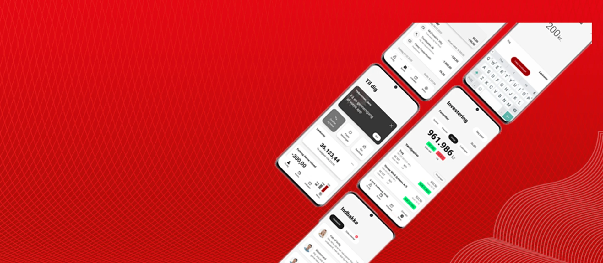 Skærmbillede fra Mobilbank