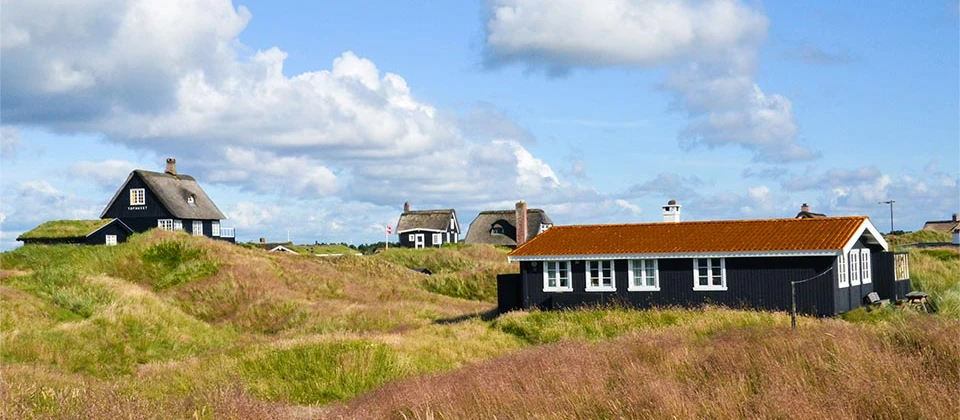 Sommerhuse i klitterne